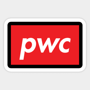 pwc global financial accounting audit consulting Sticker